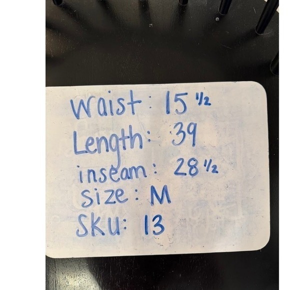 American Giant Black Straight Ponte Pants Made in USA Size Medium - Picture 13 of 13